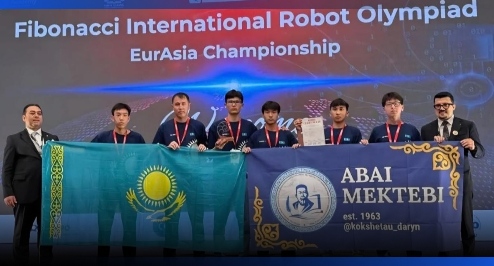 Image for Акмолинские школьники победили в международной олимпиаде по робототехнике FIRO 2026